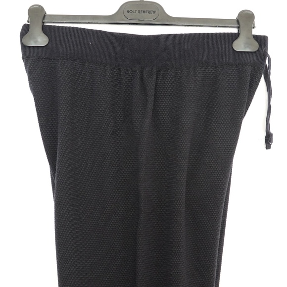 John Smedley Men's 100% Merino Wool Knit Sweatpants - Navy Blue - Size Medium - Picture 6 of 10